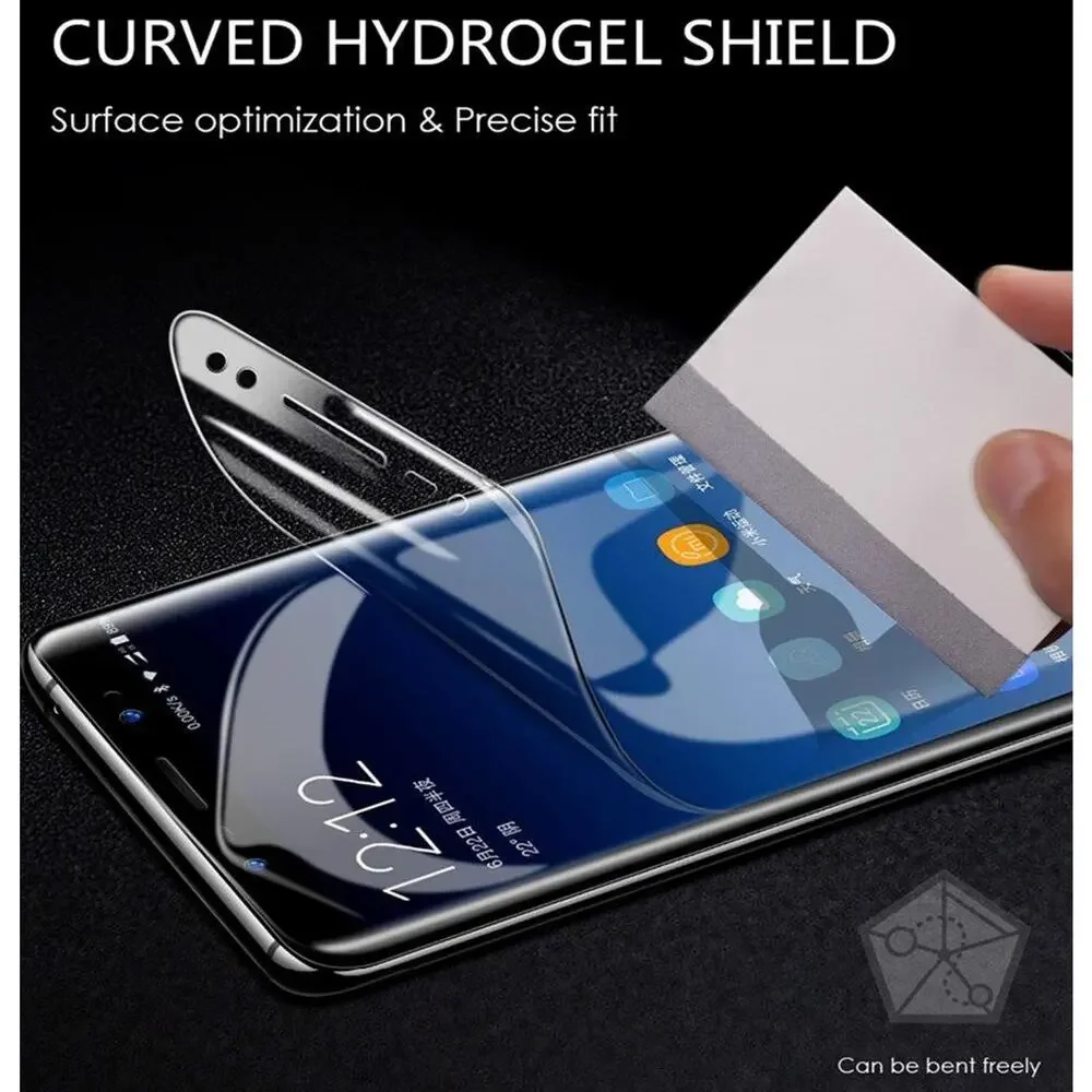 4 Pack HYDROGEL Screen Protector Premium Quality for Samsung Galaxy S8 Plus